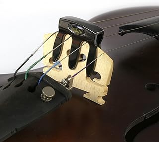Violin Mute Viola Practice Hydroxy Black Mute Fiddle Silencer 3 Prong Violin Practice Mute Durable Violin Parts & Accessories