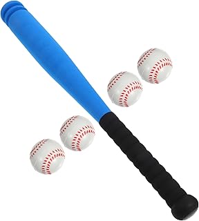 UKCOCO 1 Juego Conjunto de Entrenamiento de Beisbol Beisbol de Juguete actualizado Bate de béisbol de Entrenamiento Juguete de Beisbol para Adolescentes Eva Blue