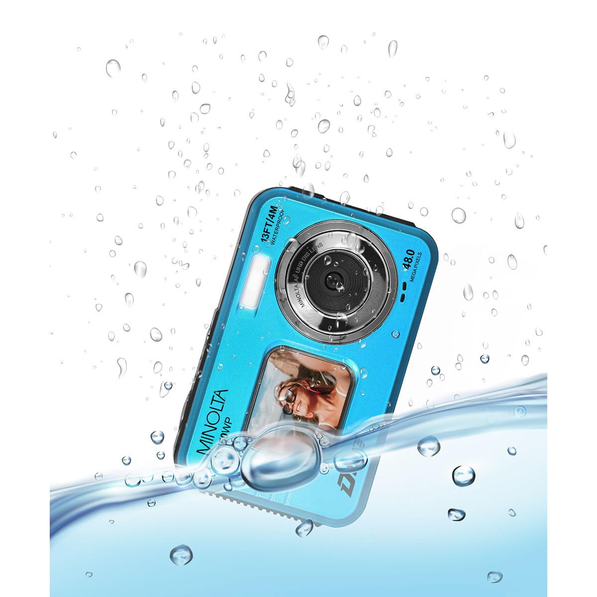 MINOLTA asweetsフイルムカメラセット Amazon.com : Minolta 48MP Underwater Digital Camera – 5K Ultra HD