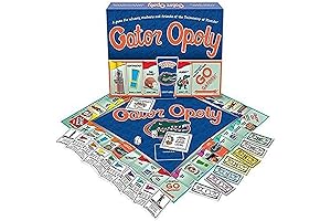 Florida Gators Gifts: Gatoropoly, University of Florida--Blue & Orange Edition