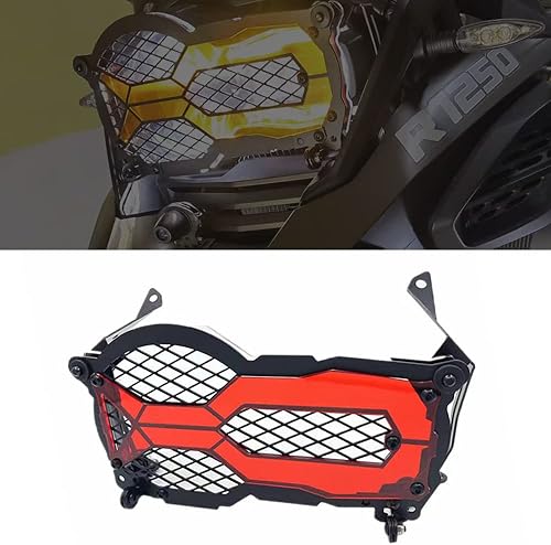 Miniatura 10 de R1200GS R1250GS motocicleta faro cabeza luz delantera lámpara protector protector rejilla para BMW R 1200 1250 GS LC ADV aventura
