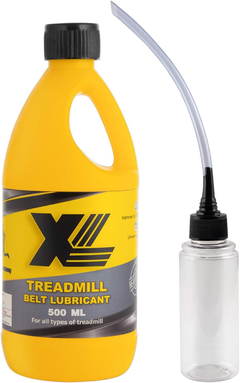 XL premium Silicone Oil Lubricant for Treadmill Belt 500 ML with Free Dispenser Bottle and Easy Applicator