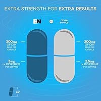 Vista 5 de Effective Nutra Dim Supplement 300mg with BioPerine - Extra Strength Estrogen Blocker for Men & Women - Hormone & Metabolism Support - 4 Month Supply