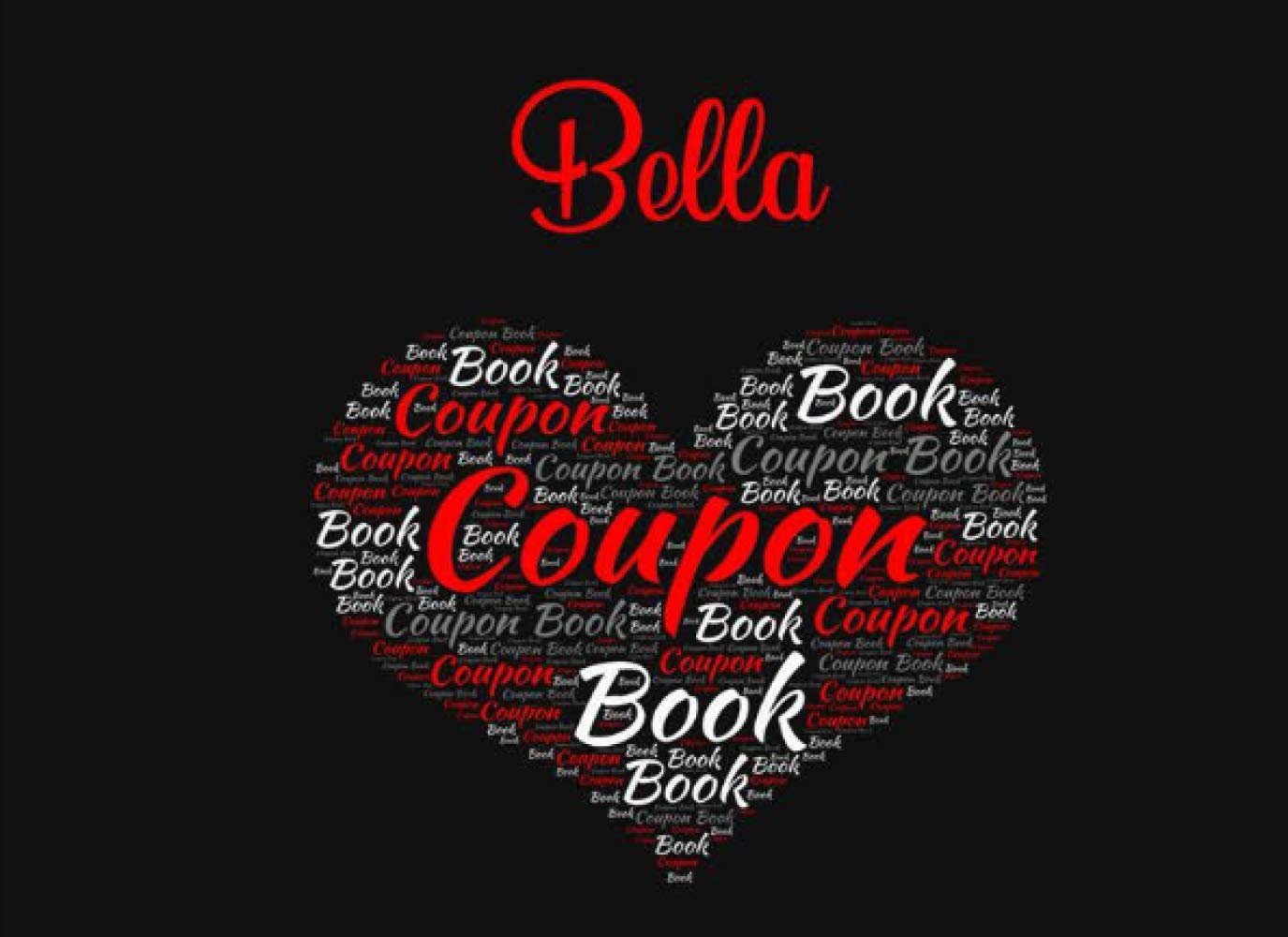 Buy Bella Love Coupon Book Booklet of Blank Coupons Templates to Fill