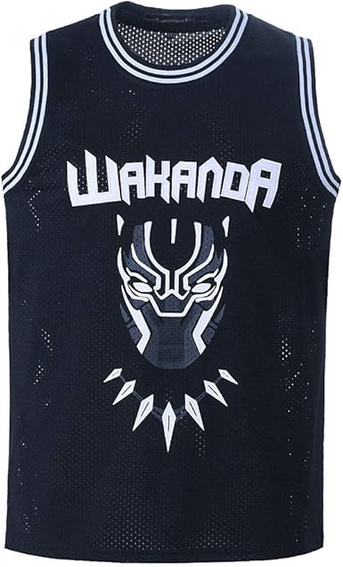 Amazon.com: EKANBR Mens Black Panther #1 T'Challa Camisas #2 Killmonger  Basketball Jersey, # 1 T'challa, S : Ropa, Zapatos y Joyería