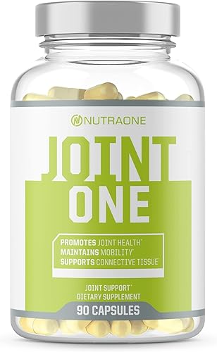 JointOne Joint Support by NutraOne - Suplemento articular para mujeres y hombres para ayudar a mantener la salud de las articulaciones con colágeno,