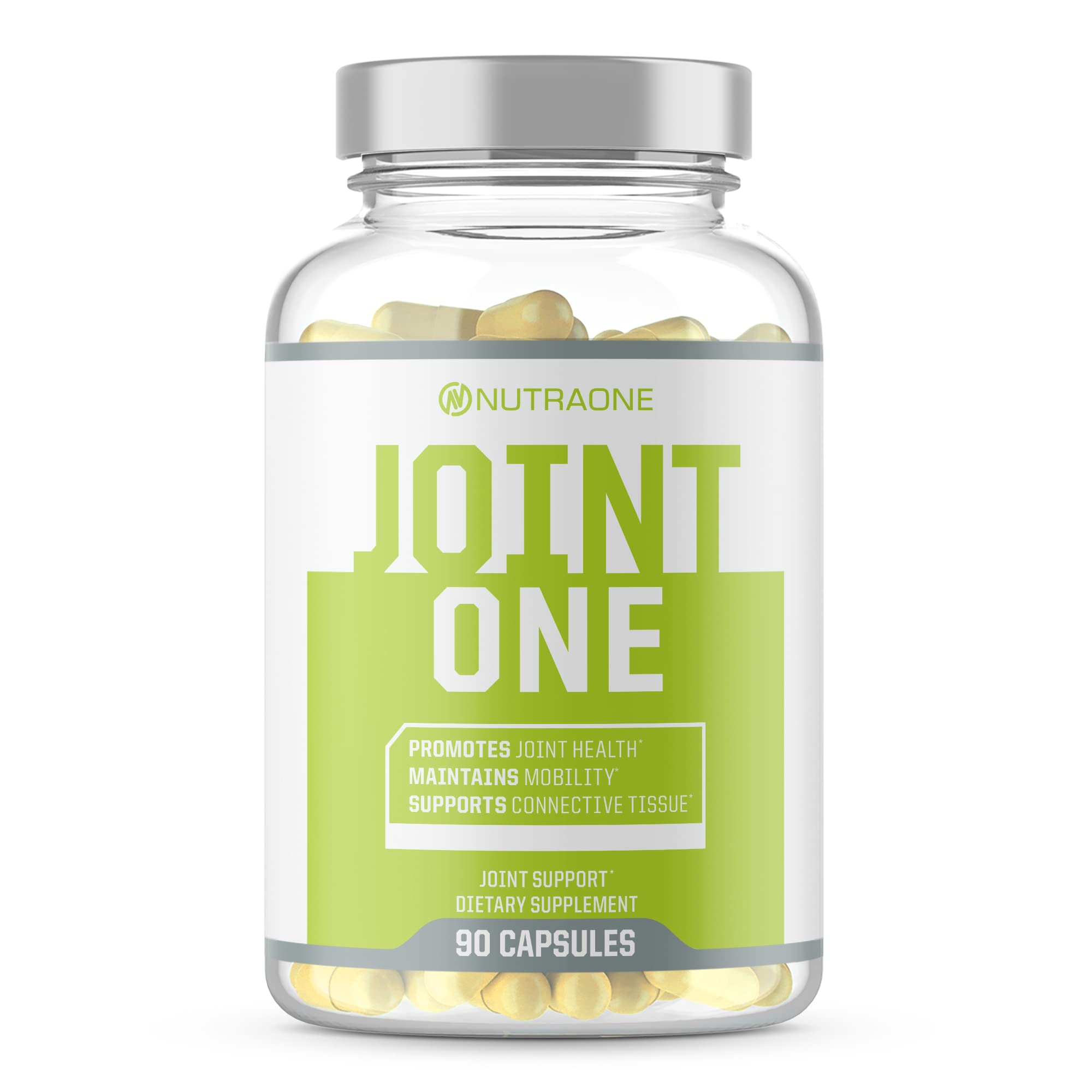 JointOne Joint Support by NutraOne - Joint Supplement for Women and Men to Help Maintain Joint Health with Collagen, Glucosamine, and Turmeric* (90 Capsules)