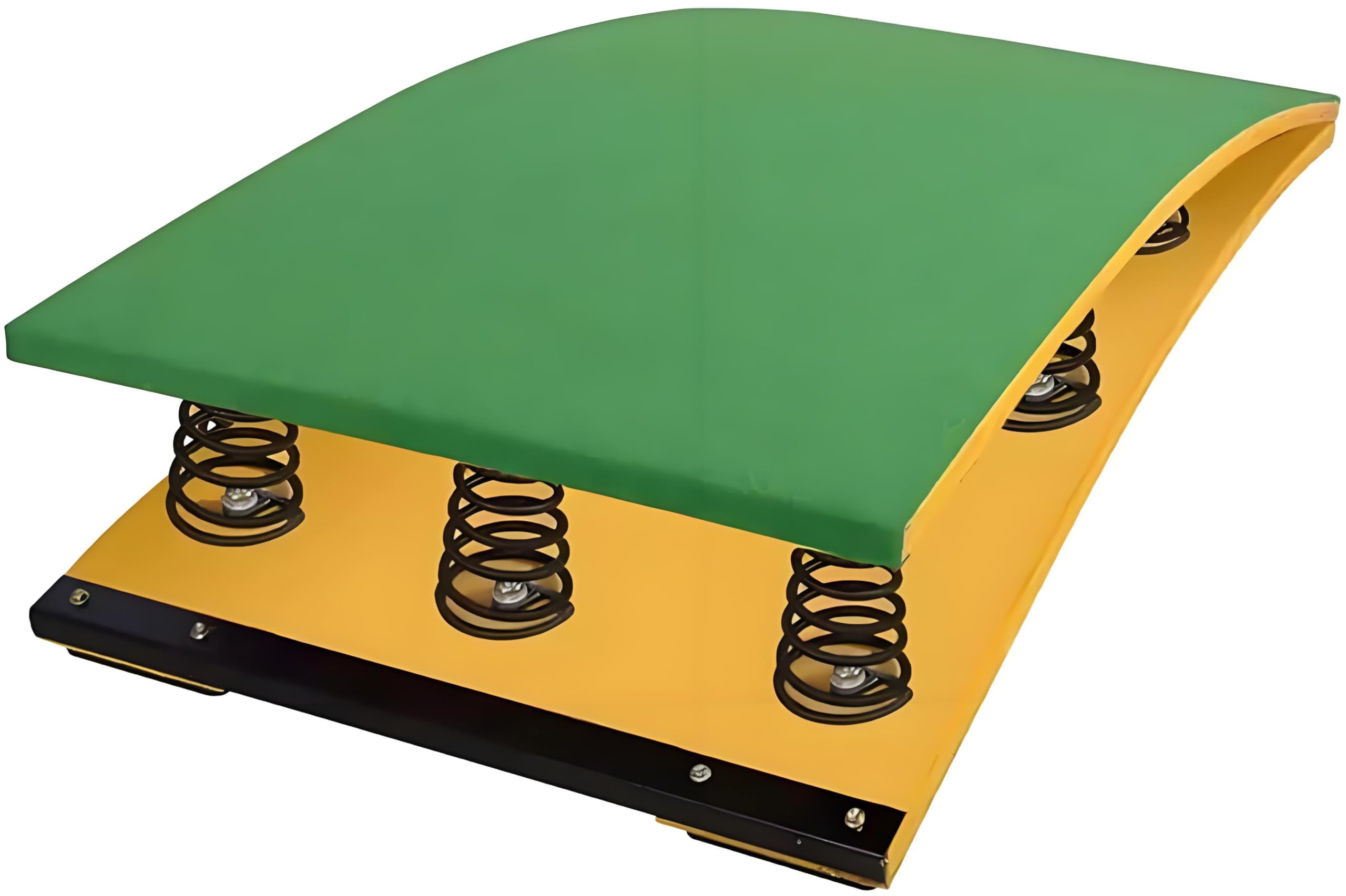 Planche à ressorts de gymnastique réglable en acier avec tapis antidérapant pour gym à domicile