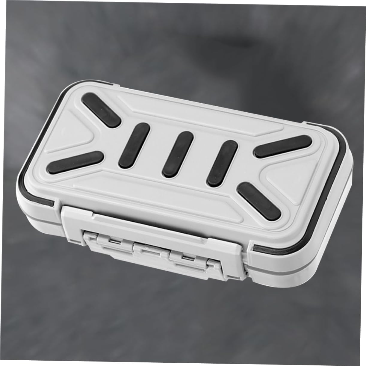 Mikinona Plastic Fishing Gear Storage Box Lure Tray Compact and Portable Bait Sorting Box Tackle Case for Outdoor