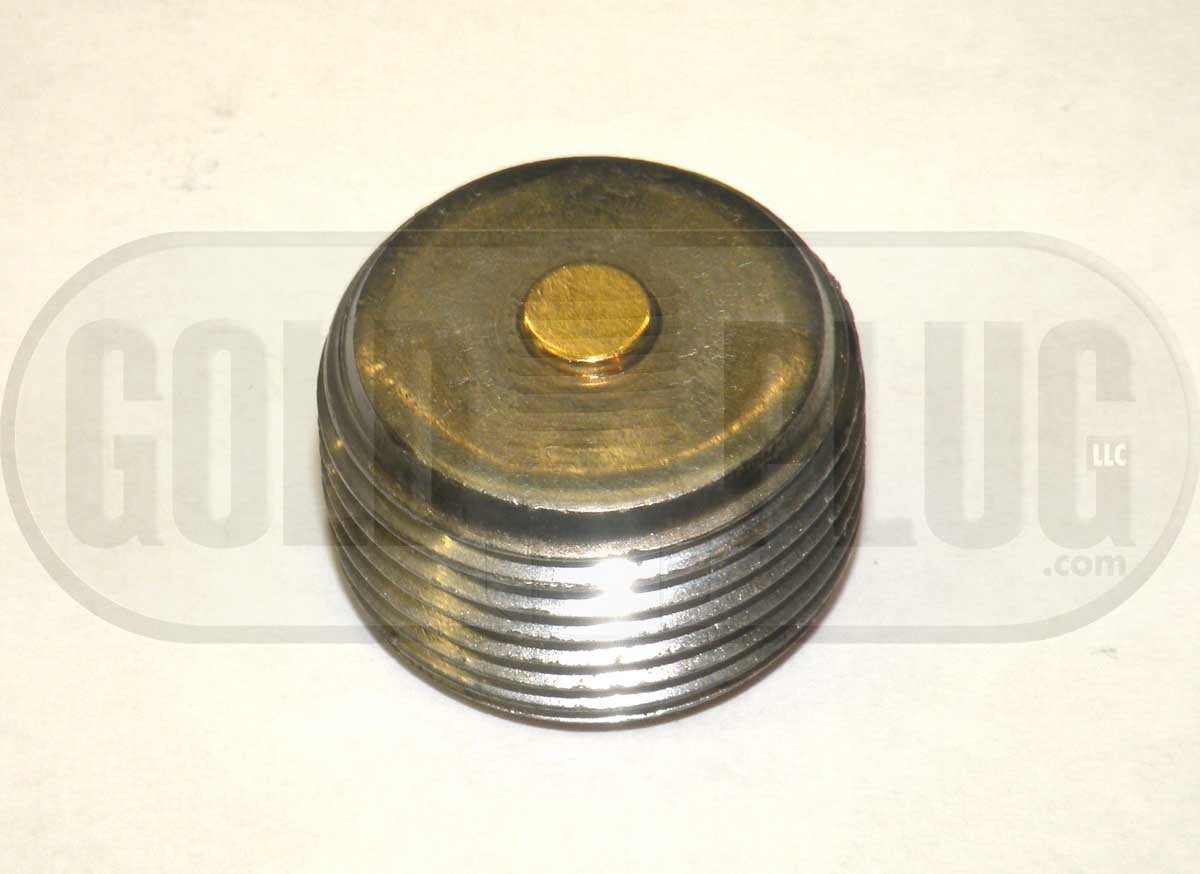 GoldPlug 3/4"-14 NPT Industrial Magnetic Drain Plug (Internal Head) IP-06-9/16″ Internal Hex, 0.66″ OAL