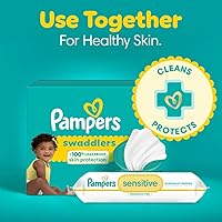 Vista 70 de Pampers Swaddlers - Pañales desechables ultra suaves para bebé talla 1, 164