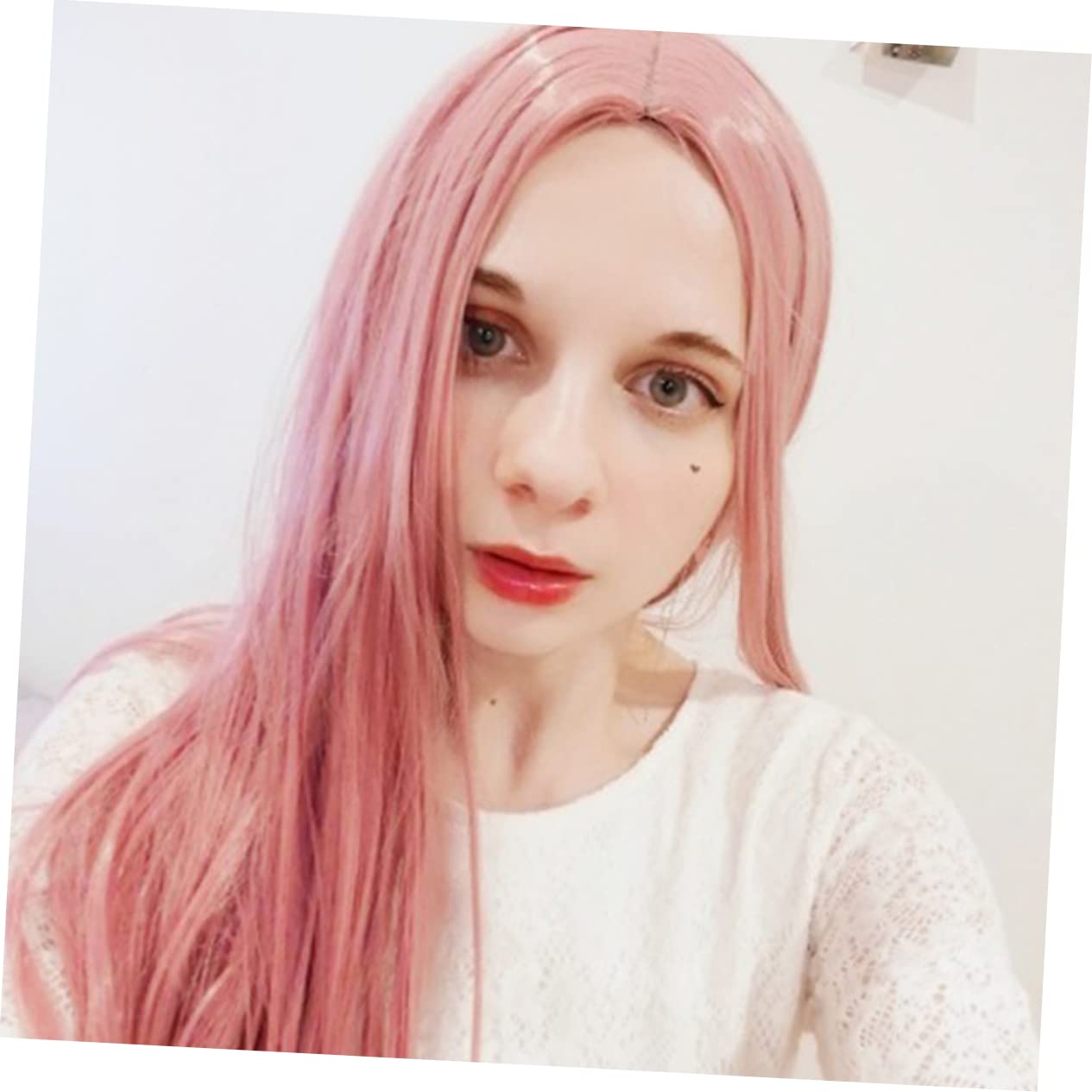 SHERCHPRY Retro Long Hair Wig Set for Women Natural Look Heat Friendly Fiber Ideal for Daily Wear Parties and Special Events Fashion Accessory