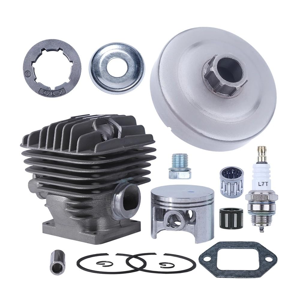 Kit piston-cylindre 54 mm résout le manque de compression sur tronçonneuse MS460 046