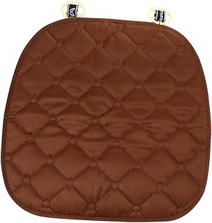 DRESSOOS Auto 1 peça almofada de assento de carro almofada de assento de carro motive carro capa de assento interior para almofada de assento de escritório tapetes de carro marrom sem encosto almofadas de assento de pelúcia para carros