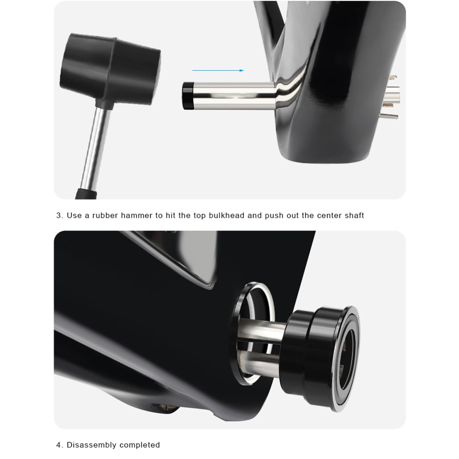 Outil De Démontage De Roulement Press-Fit – Pour Vélos, Taille 22 à 56 Mm, En Acier Allié, Compatible BB86/BB92