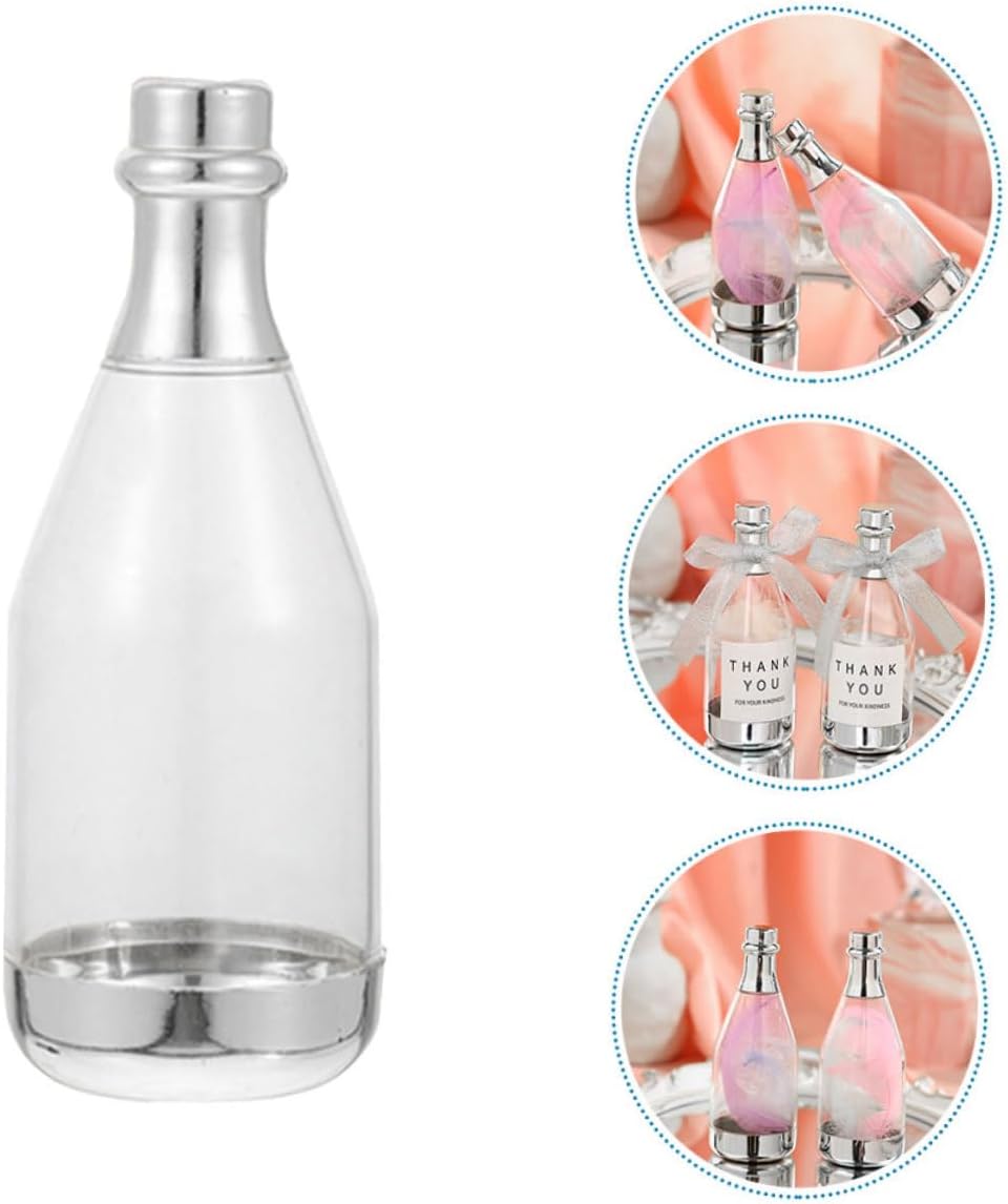 Healifty 20Pcs Bottle Candy Containers Favors for Weddings Birthdays Wine for Sweet Treats for Adult Celebrations