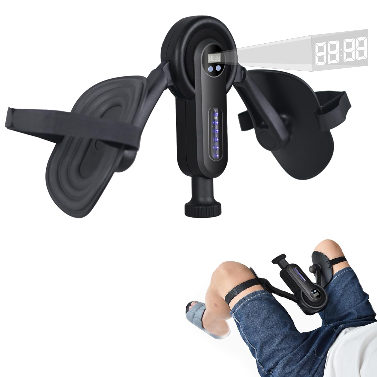 Kegal Exerciser - Attrezzo interno per rafforzare i muscoli interni con resistenza regolabile da 0 a 63,5 kg, fitness a casa, allenamento del pavimento pelvico per donne e uomini