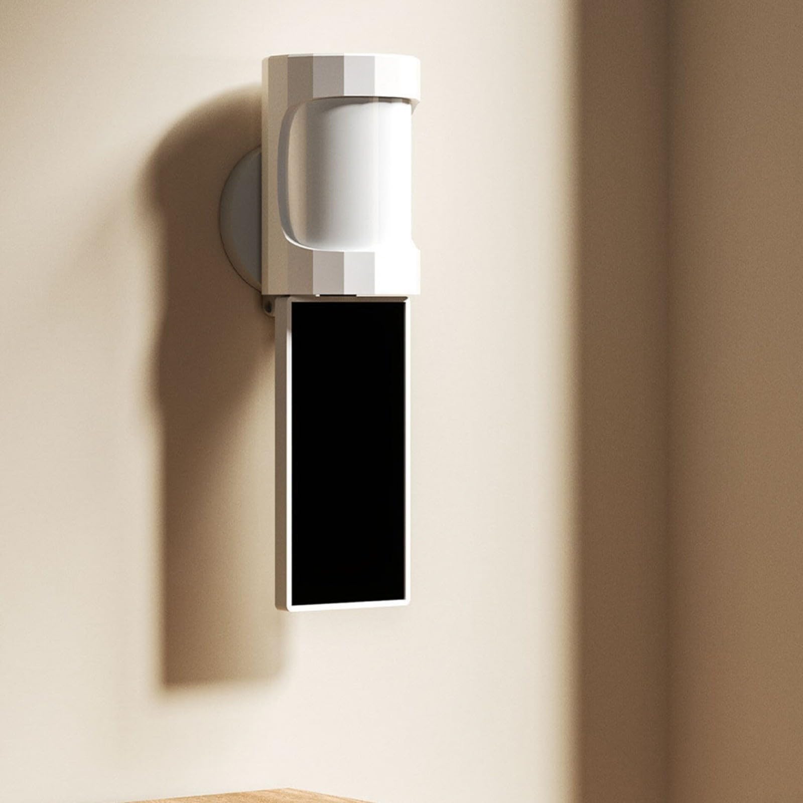 Sensor de presencia humana ES5 con detección de infrarrojos y luz, sensor inteligente BLE para sistema MI, ajustable 0-1000 lux (sensor + panel solar)