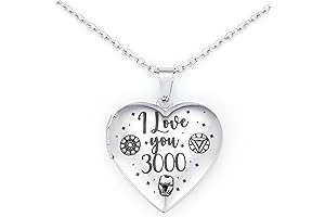 Heart Locket I Love You 3000 - The Perfect Marvel-Themed Gift for Your Loved Ones