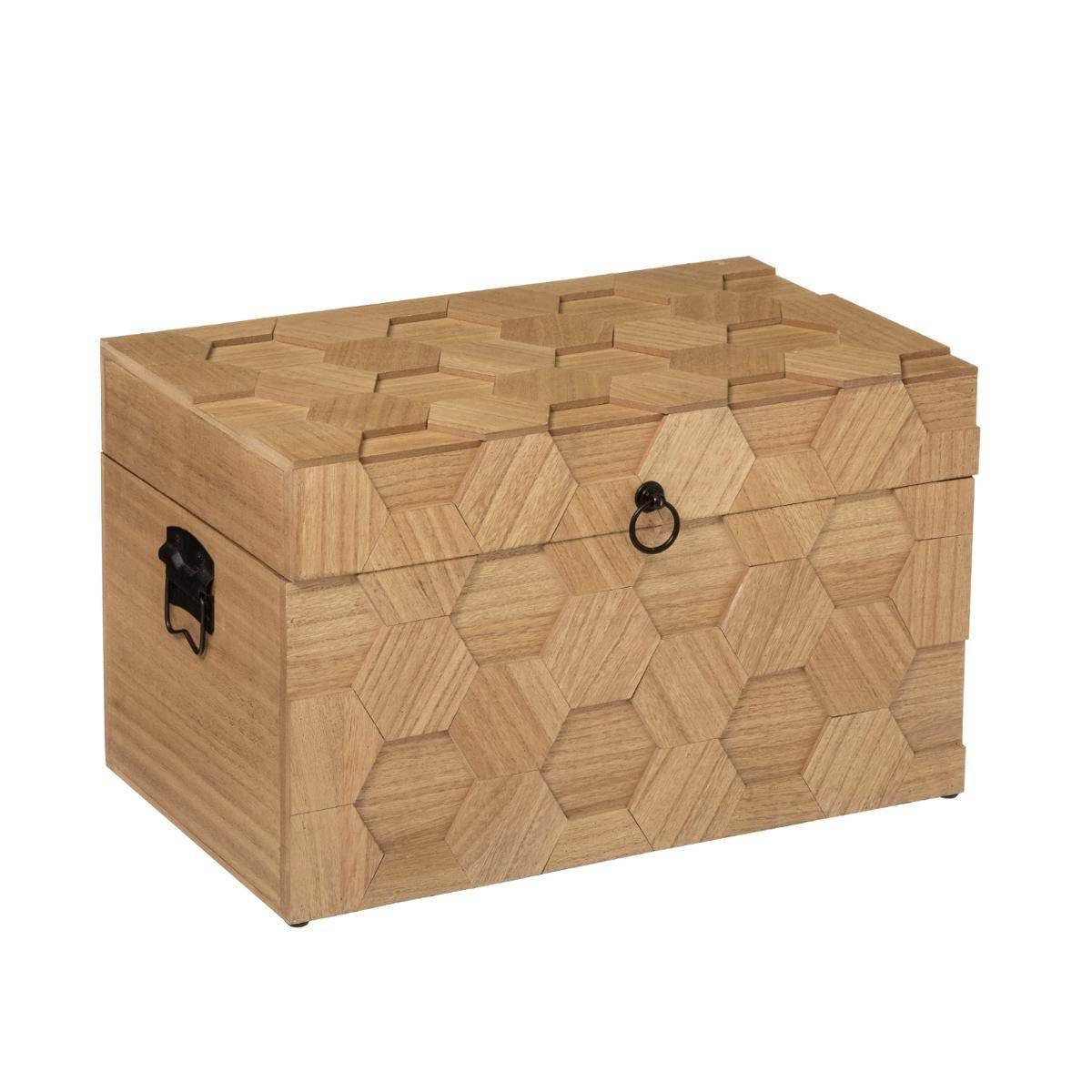 Atmosphera - Set de 3 malles Arty - bois