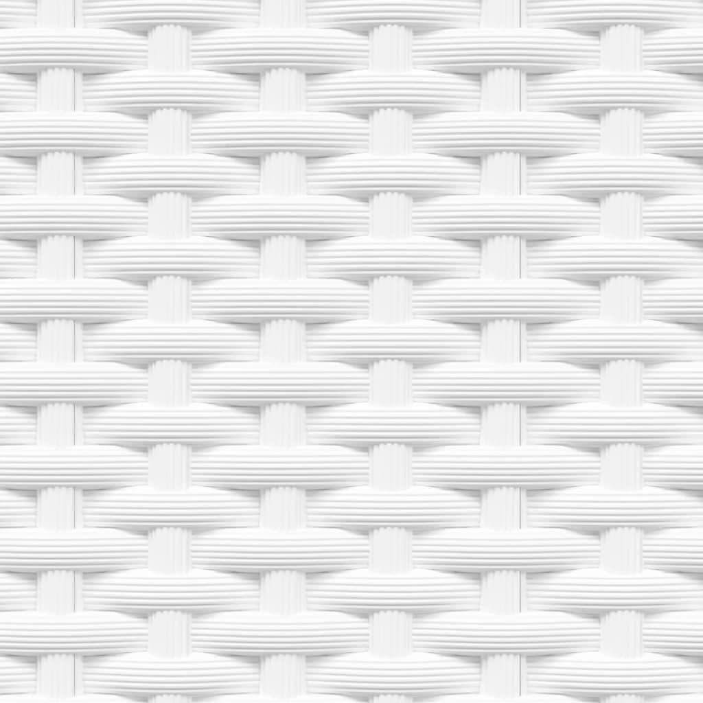 Donice 4 szt biale 30x30x37 cm polipropylen pojemniki na kwiaty do ogrodu balkonu tarasu zestaw doniczek plastikowych duza pojemnosc dekoracyjne do sadzenia roslin warzyw ziol latwy montaz