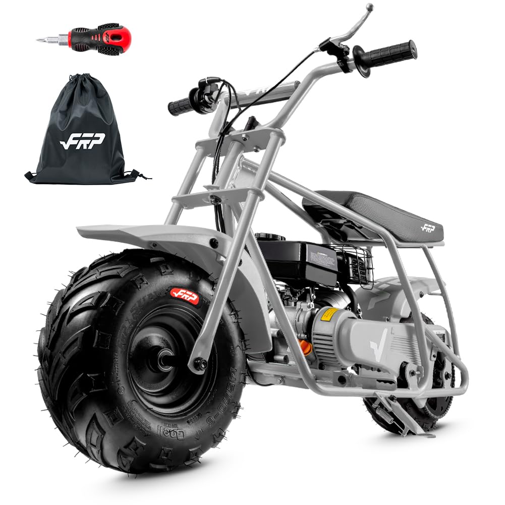 FRP GMB100 Basic Mini Bike 99cc 4-Stroke Off Road for Teens Adults 220 LBS