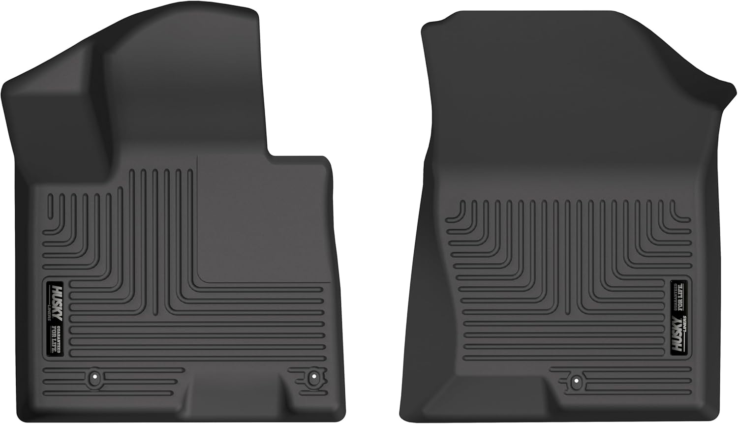 Husky Liners Weatherbeater Floor Mats | Fits 2023-2025 Kia Sportage | Front Row, 1-pc Black - 15751