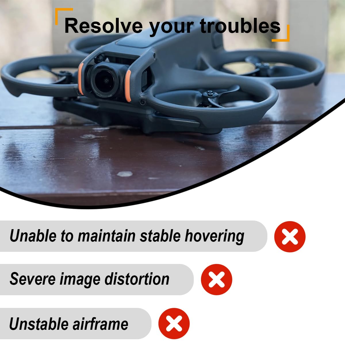Hélices 3032S de Rechange pour Drone DJI Avata 2, Pales de Drone Pliables à démontage Rapide et à Faible Bruit, pièces et Accessoires pour Avata 2 avec vis et Tournevis (Noir)