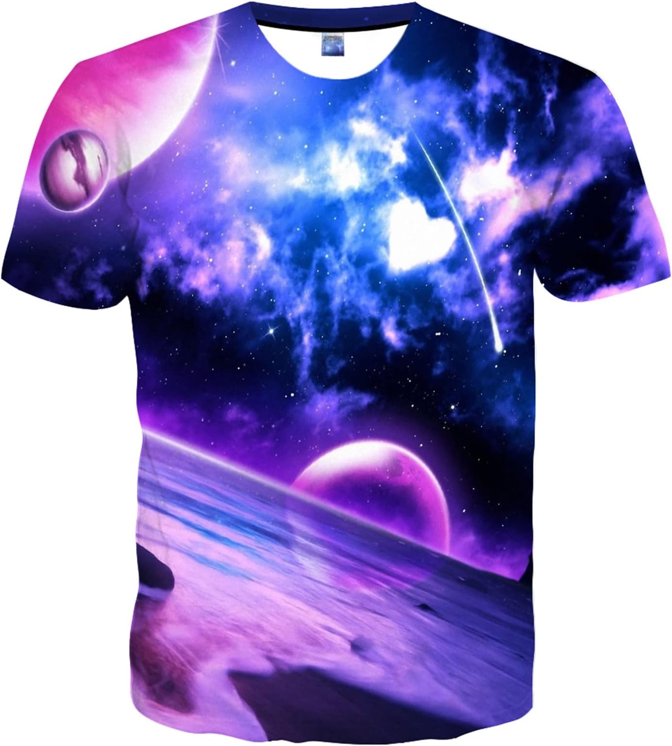 Men and Women Shirts Unisex 3D Fashion Printed Shirts for Adults Short Sleeve Top T-Shirts
