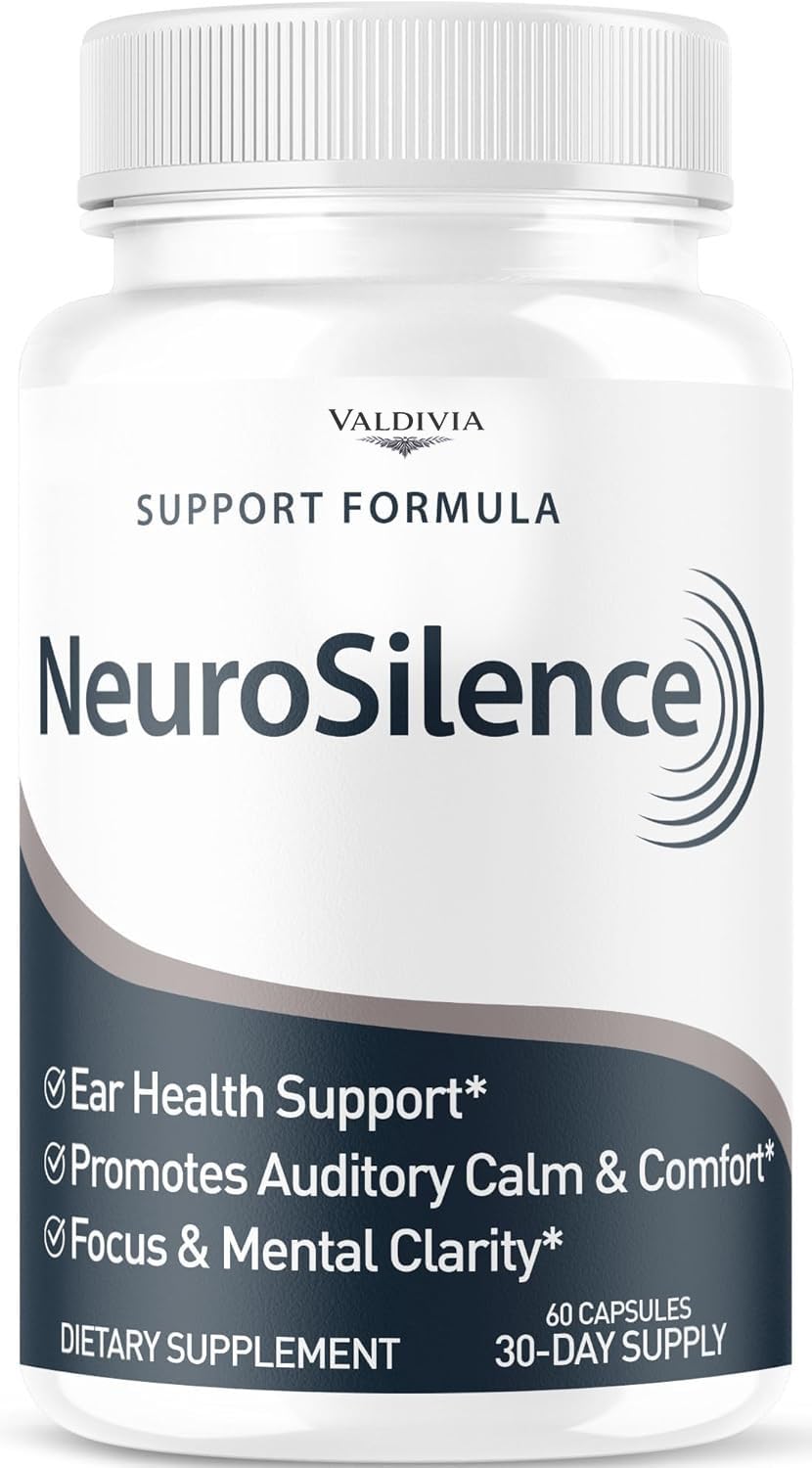 Neurosilence Capsules - Official Neuro Silence Advanced Support Supplement, Natural Neurosilence Ear Health Support Vitamins for Overal Health & Wellness Reviews, 60 Capsules for 1 Month
