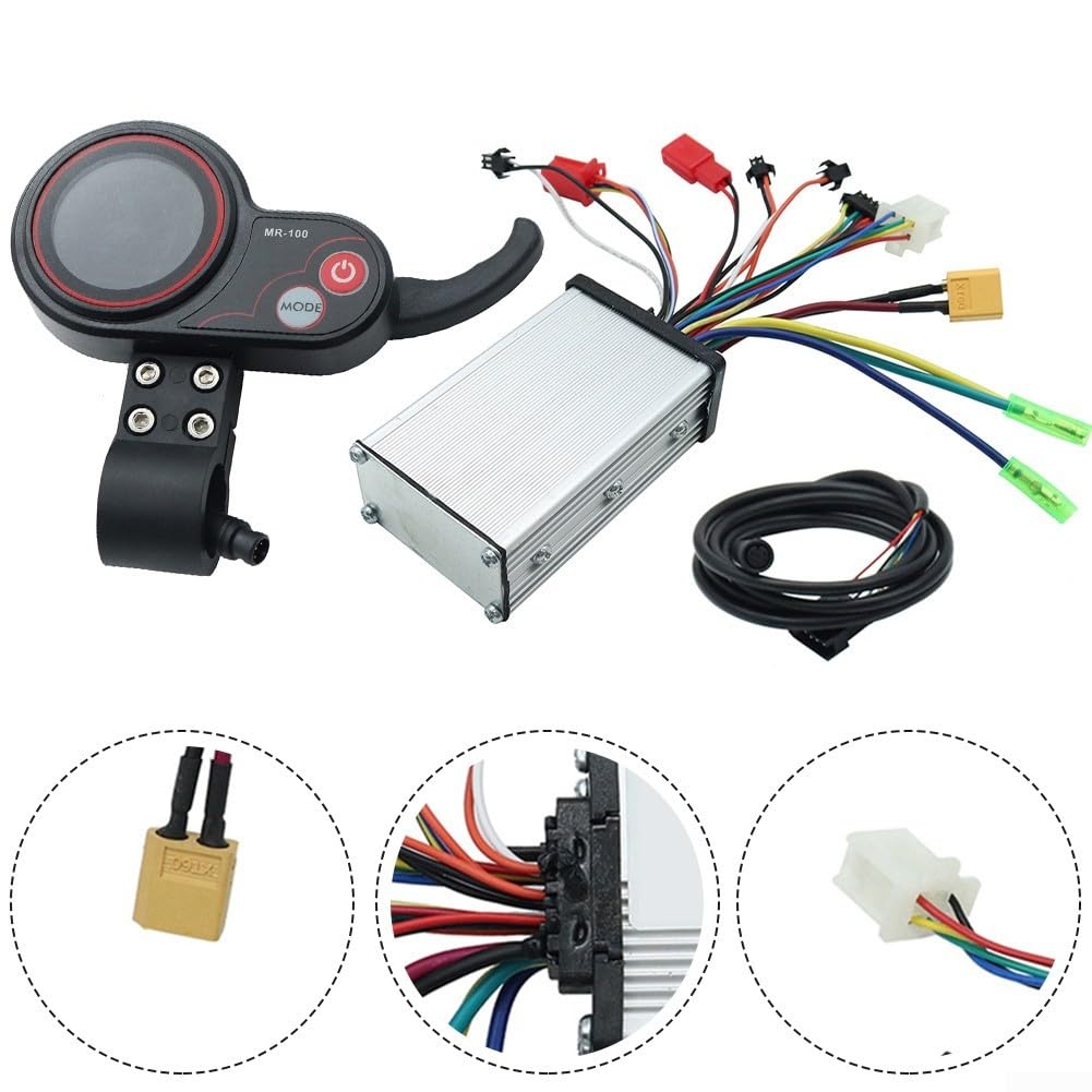 Kit De Tableau De Bord De Contrôleur De Scooter électrique 48V 20A Avec Affichage Tf 100 Scooter Pour Scooter Electrique P