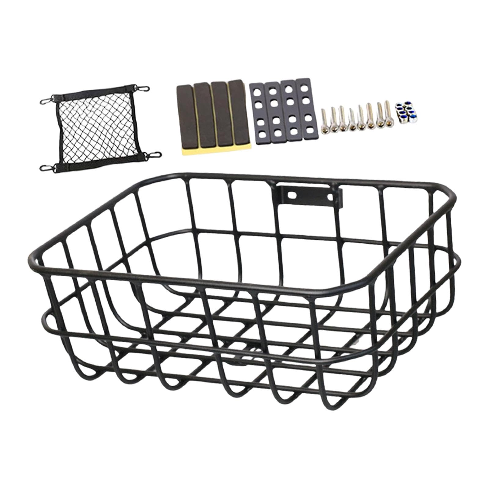 Gralara Portapacchi Anteriore per Bicicletta, Organizer, di, per Uomo e Donna, Pratico, Robusto e Durevole, Cestino per Bicicletta in Lega di