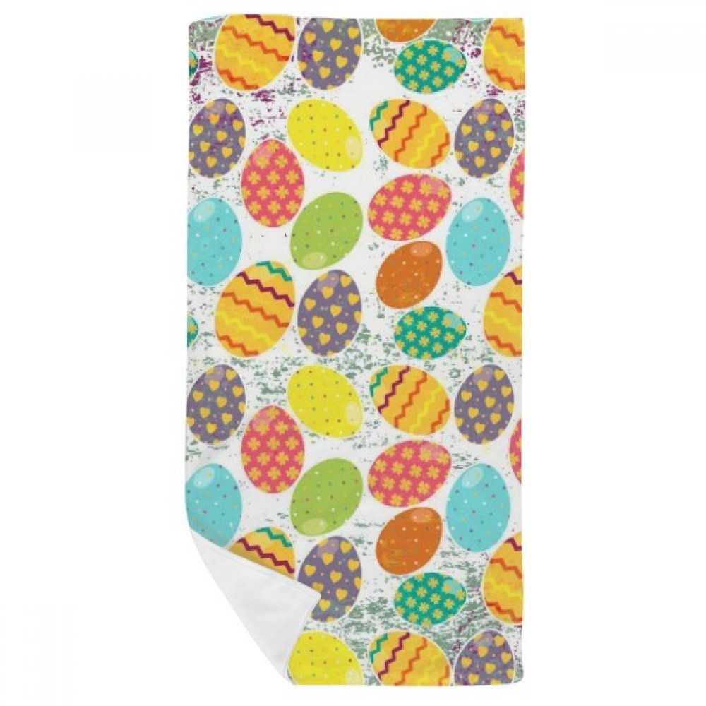 Serviette de bain Pâques hypoallergénique pour apaiser les peaux sensibles lors de la toilette