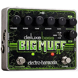 Electro Harmonix Effet de Guitare électrique avec Synthétiseur filtre Deluxe Bass Big Muff PI DXBBMUFF - Les Beatles, Paul McCartney, John Lennon, RIngo Starr, George Harrison