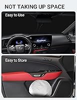 Vista 7 de Proadsy Parasol para parabrisas actualizado 2026, ajuste personalizado, Lexus NX 2022-2025 2026, 4 capas, plegable, protector de parasol frontal que