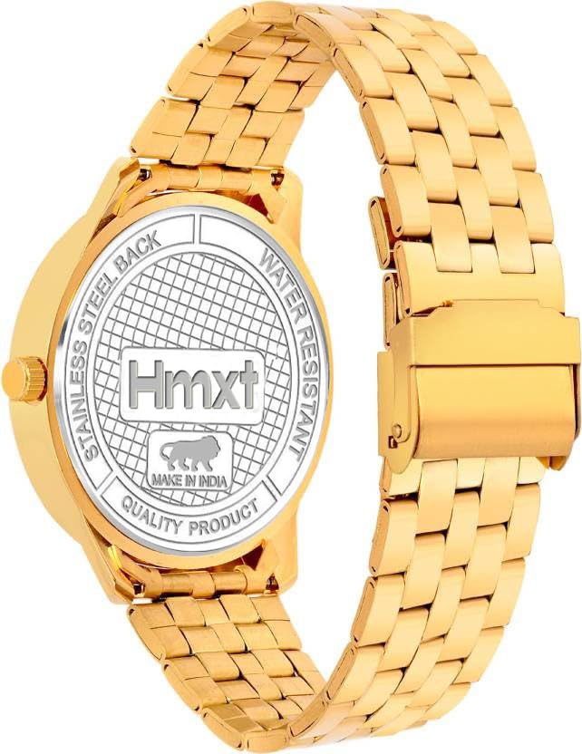 Image of HMXT-114 Glorious Gold Day & Date Series Men's Analog Watch