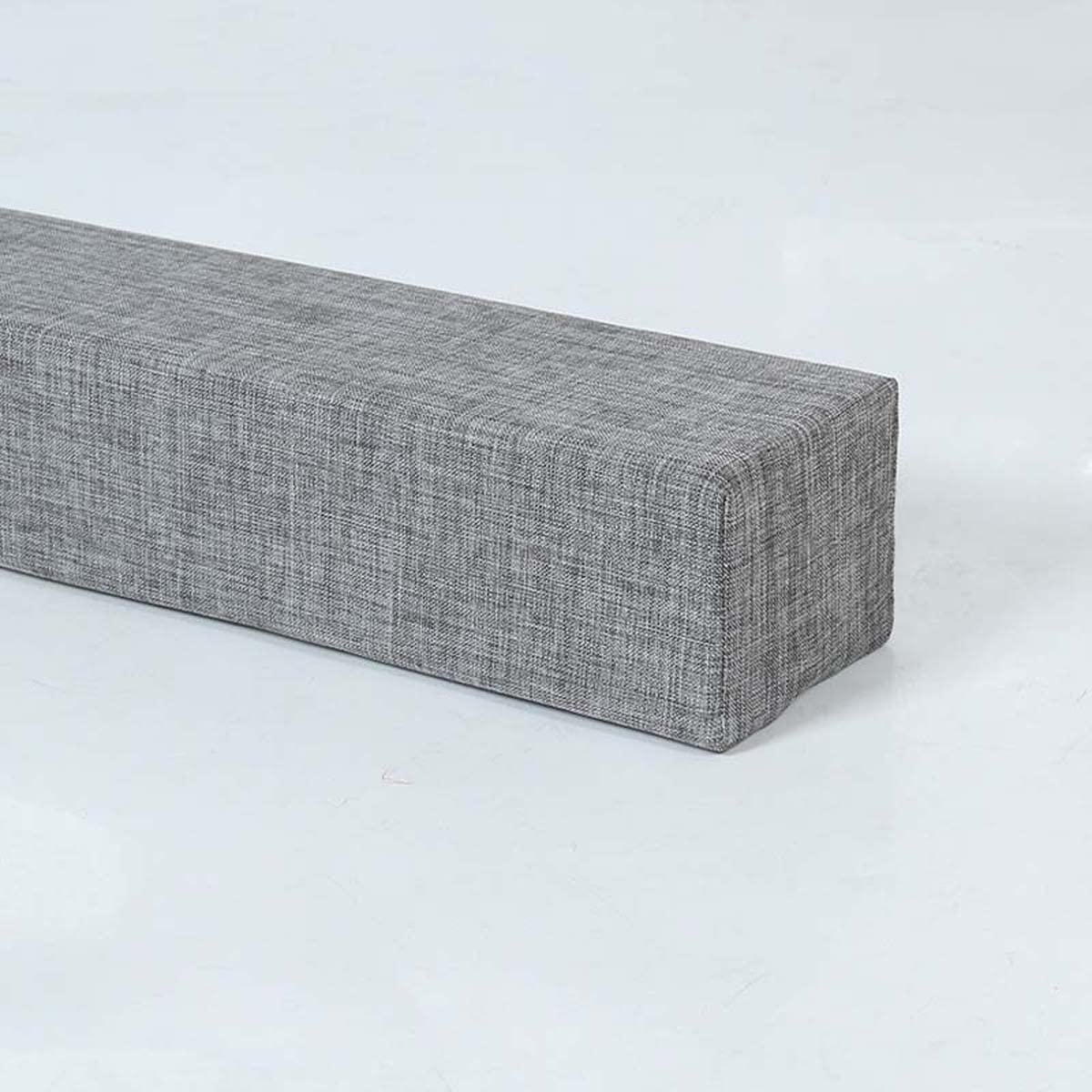 Bed Gap Filler Custom Size Rectangle Bed Bridge Wall Mattress Gap Filler, Soft Foam Headboard Pillow with Removable Cover, Extender Queen/King Bed Bed Guard Mattress