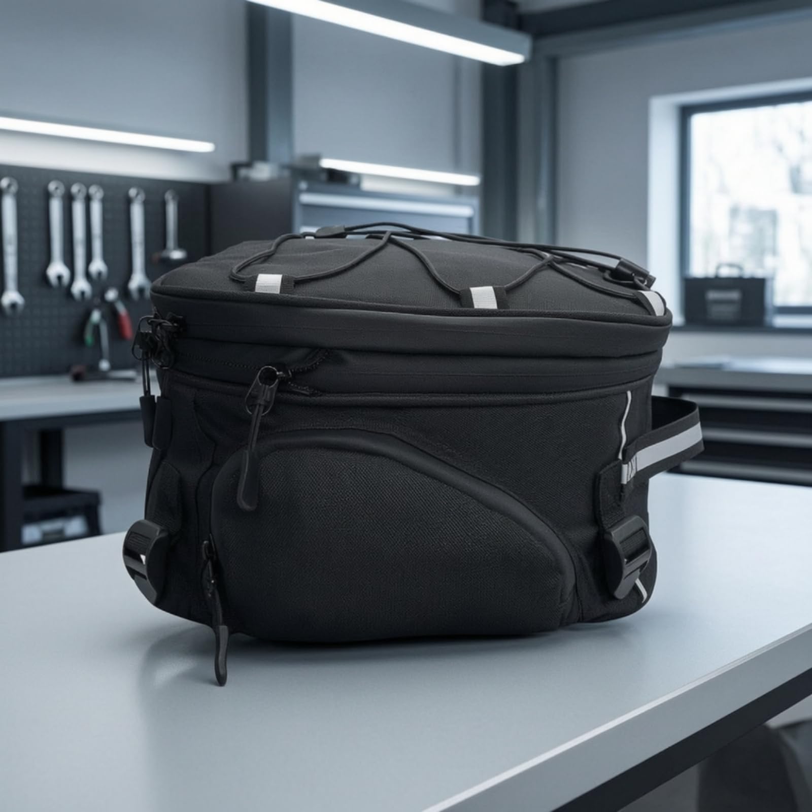 Borsa Posteriore da Ciclore Riflettente Borsa da Sella Catarifrangente per ciclisti