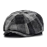 Photo Gallery jztdypp coppola uomo berretto invernale scozzese berretto da uomo caldo addensato berretto da strillone per donna vintage ottagonale cappello da detective pittore berretto piatto,nero,60cm Photo Gallery jztdypp coppola uomo berretto invernale scozzese berretto da uomo caldo addensato berretto da strillone per donna vintage ottagonale cappello da detective pittore berretto piatto,nero,60cm