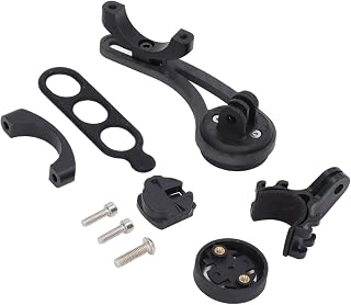 SUNGOOYUE Computer Bracket, Bike Out Front Computer Mount Carbon Fiber Bike Computer Mount Accessories Cycling Computers for Variety Of Computer Electronics