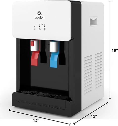 Miniatura 7 de Avalon B8WHT - Dispensador de enfriador sin botella para encimera filtros de agua de 2 etapas y kit de instalación incluidos certificado NSF color