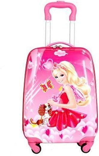 Swarn Polycarbonate Baby Princess Polycarbonate Trolley Hard Case Cabin Luggage Suitcase Bag with 4 Wheels (18 inch) no.511