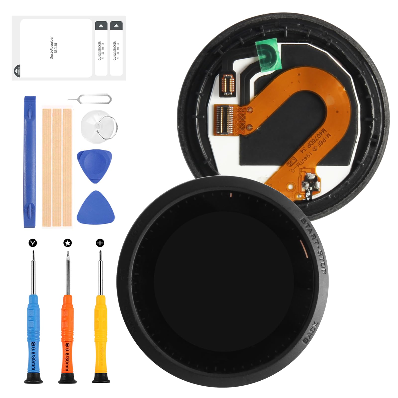 Écran LCD De Rechange Pour Garmin Forerunner 45S – Avec Numériseur, Kit Complet