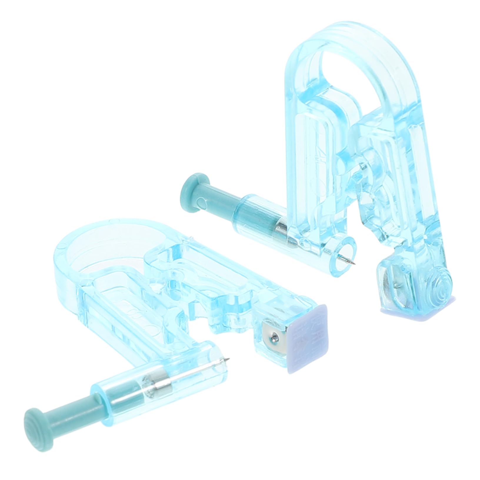 Mikinona Painless Piercing Device 2pcs Ear Stud Piercer Disposables for Boys and Girls Adults Easy to Use Portable