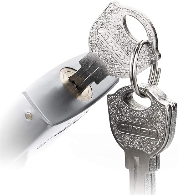 40mm Heavy Duty Waterproof Padlock with 4 Keys