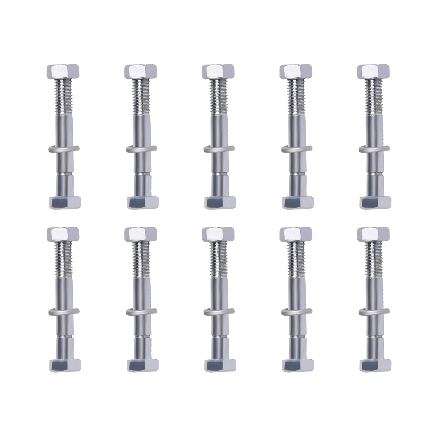 XTPTFABS 70060-01338 (10 Pack) Snowblower Shear Bolts Compatible with Kubota Snowblower BX2750D Front snowblower(Shear Bolt:5/16" x 2-1/4")