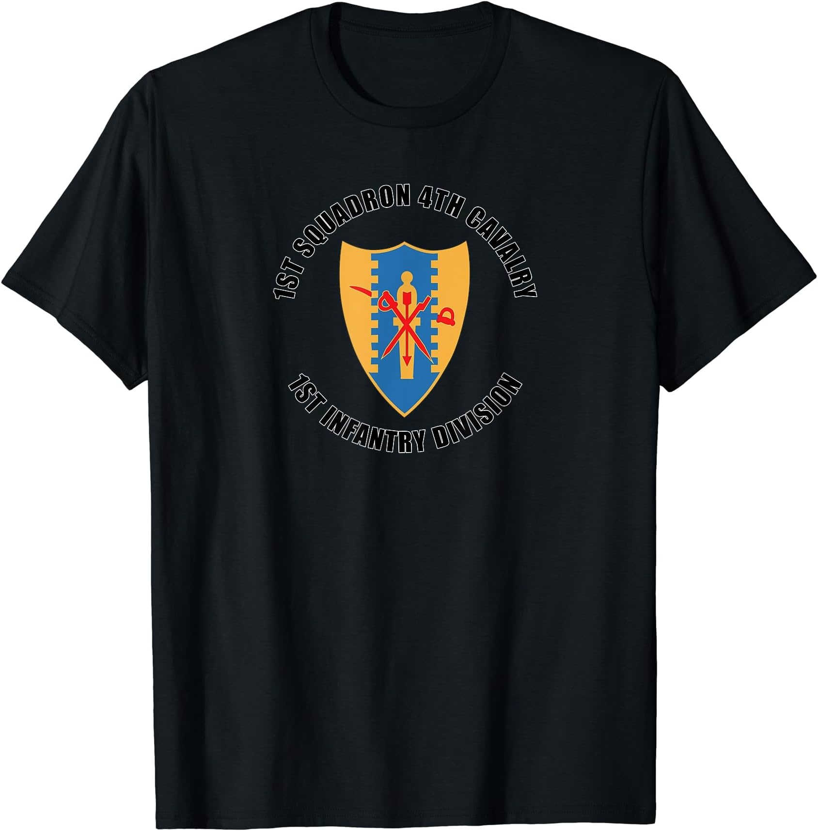 1st Squadron 4th Cavalry 1st Infantry Division Veteran Gift T-Shirt