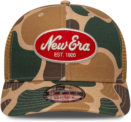 New Era Duck Camo 9Fifty Trucker 260 - MED BEIGE Small-Medium