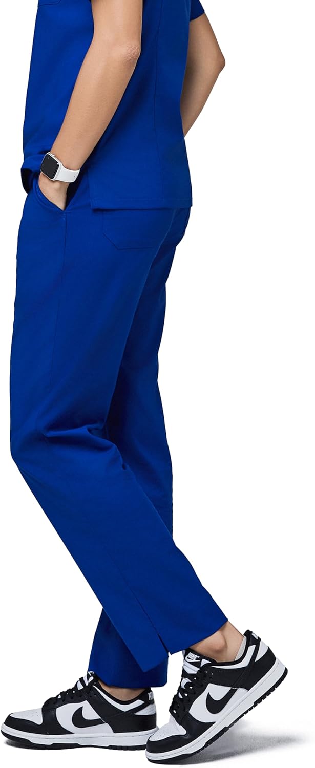 Women's Medical Scrub Uniform Pants S-5XL w/Pockets