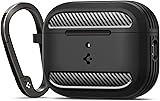 Spigen Rugged Armor Case Compatible with AirPods Pro 3 (2025) - Matte Black - 1